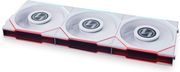 lian li unifan tl lcd 120 3pcs reverse white triple pack include controller case fan photo
