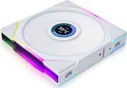 lian li unifan tl lcd 140 1pcs reverse white case fan photo