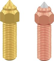 crealitynozzle kit x2 brass steel for k1 k1max ender 3 v3 ke photo