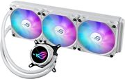 asus rog strix lc iii 360 argb processor liquid cooling kit 12 cm white edition photo