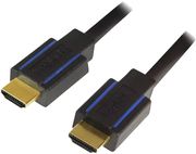 logilink chb004 hdmi cable a m to a m 4k 60 hz certified black blue 18m photo
