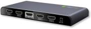 techly 4k4 splitter hdmi 20 4k uhd 3d 4 way photo
