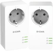 d link dhp p601av powerline av2 1000 hd gigabit passthrough starter kit photo