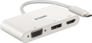 d link dub v310 3 in 1 usb c to hdmi vga displayport adapter photo