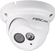 foscam fi9853ep outdoor poe 720p hd mini dome ip camera white photo