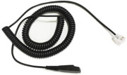 supervoice svc qd301 headset qd to rj9 bottom cable photo