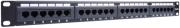 goobay 93865 24 port unshielded cat5e 1u 19 patch panel black photo