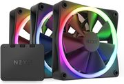 anemistiraki nzxt f120 rgb black 3 pack me controller rf r12tf b1 photo