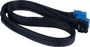silverstone 2 x pcie 8 pin psu to 12 4 pin gpu 12vhpwr pcie gen 5 cable photo
