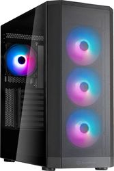 case silverstone fara 514x black tempered glass sst fa514x bg photo