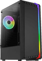 case aerocool bionic g v2 tempered glass black photo
