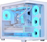 case aerocool p500c g wh v1 midi tower tempered glass white photo
