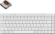 mixaniko pliktrologio keychron k3 pro brown switch white backlight white k3p o3 photo