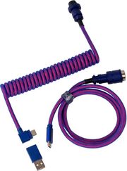 kalodio keychron cab 3 premium coiled angled usb c to usb c purple 108m cab 3 photo kalodio keychron cab 3 premium coiled angled usb c to usb c purple 108m cab 3 photo