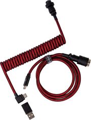 kalodio keychron cab 4 premium coiled angled usb c to usb c red 108m cab 4 photo kalodio keychron cab 4 premium coiled angled usb c to usb c red 108m cab 4 photo