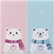 sonoff decorative cartoon cover for t5 2 channel touch switch photo