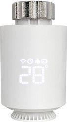 avatto trv06 zigbee tuya smart thermostat radiator valve white photo