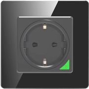 avatto n wot10 eu b tuya wireless smart wall socket black photo
