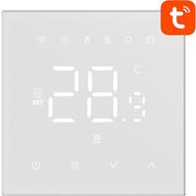 avatto wt410 16a w smart thermostat 16a electric heating tuya wifi white photo