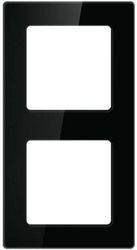 avatto n ts10 frame b2 frame for 2 switches black photo