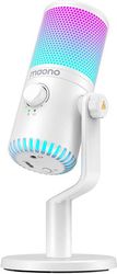 maono dm30rgb gaming microphone white photo
