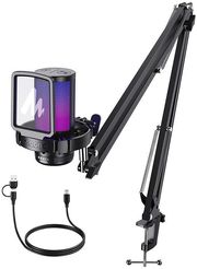 maono dgm20s gaming microphone with stand black photo