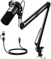 maono pd200xs dynamic microphone with stand black photo