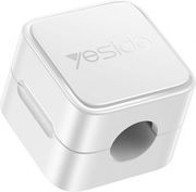 yesido c216wh cable organizer 4 pack white photo