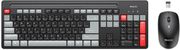 yesido kb43 wireless keyboard and mouse combo black photo