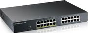zyxel gs1915 24ep switch 24 port gigabit managed standalone or nebula management rack mount poe photo