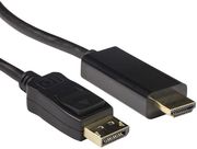 act ak3990 cable displayport male hdmi a male 18 m black photo