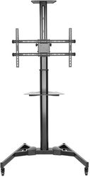 act ac8370 mobile tv monitor floor stand 37 up to 70  photo