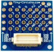 tinyshield proto board with top connector photo