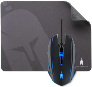 spartan gear phalanx wired gaming mouse mousepad 300mm x 230mm photo