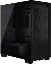 case corsair 3500x tempered glass midi tower black photo