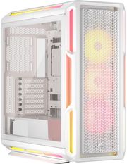 case corsair 5000t lx icue link rgb mid tower tempered glass white cc 9011299 ww photo