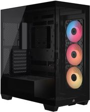case corsair 3500x rs r argb mid tower tempered glass black photo