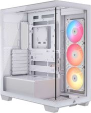 case corsair 3500x rs r argb mid tower tempered glass white photo