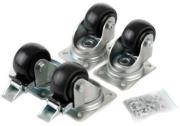 equip 922437 heavy duty castors 4pcs 2pcs with brake photo