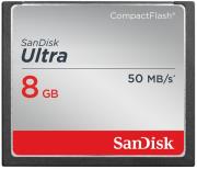 sandisk sdcfhs 008g g46 ultra 8gb compact flash memory card photo