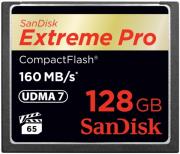 sandisk sdcfxps 128g x46 extreme pro 128gb compact flash udma 7 memory card photo