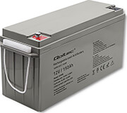 qoltec agm battery 12v 150ah max 2250a photo qoltec agm battery 12v 150ah max 2250a photo