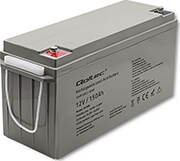 qoltec agm battery 12v 150ah max 2250a photo