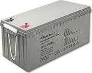 qoltec agm battery 12v 200ah max 3000a photo