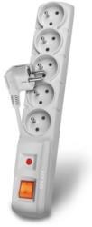 acar surge protector f5 5 sockets 3m grey me diakopti photo