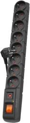 acar surge protector s8 8 sockets 15m black me diakopti photo