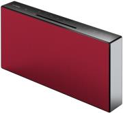 sony cmt x3cd hi fi system with bluetooth red photo
