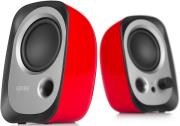 edifier r12u 20 speaker system red photo