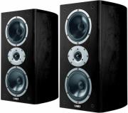 acoustic energy aelite 2 bookshelf speakers set black veneer photo