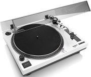 lenco l 3808 direct drive turntable with usb recording white photo